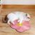 Pawzy Tapis griffoir suspension pour chat rose