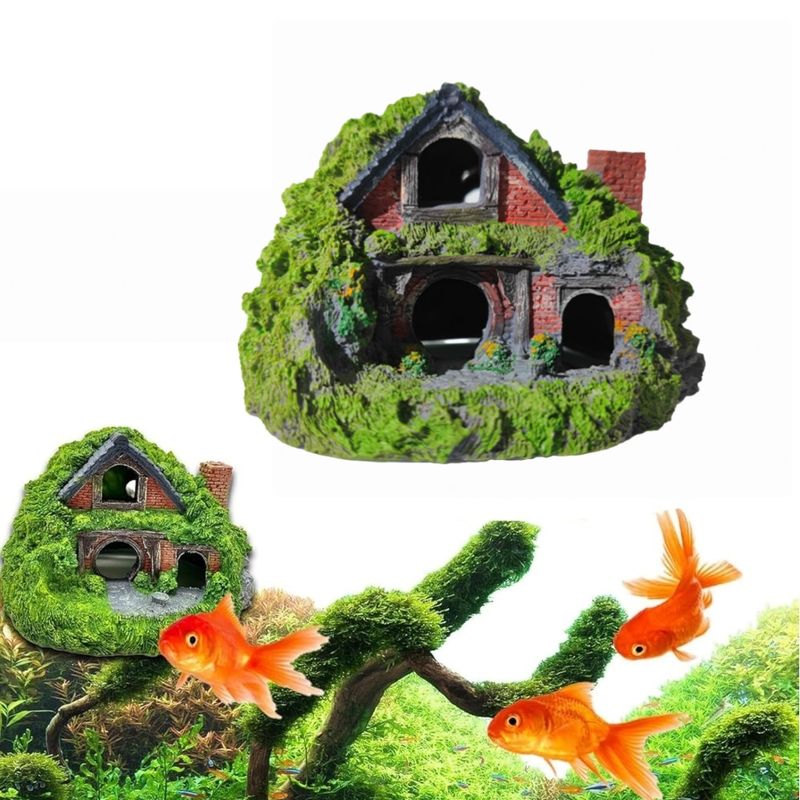 Zoomtopia Décoration de château pour aquarium