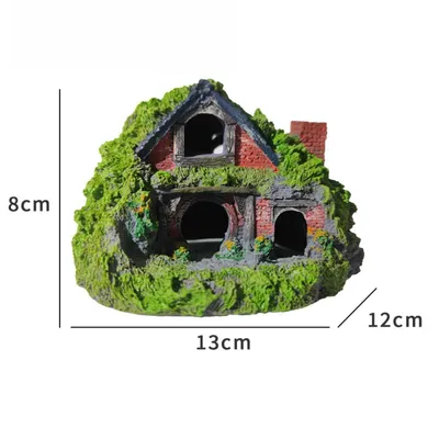 Zoomtopia Décoration de château pour aquarium