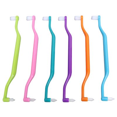 Brosse à dents double face pour chat