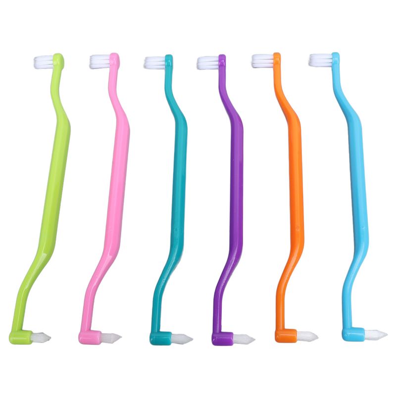 Brosse à dents double face pour chat