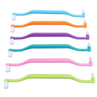 UAMLY Cepillo de dientes de doble cara para gatos