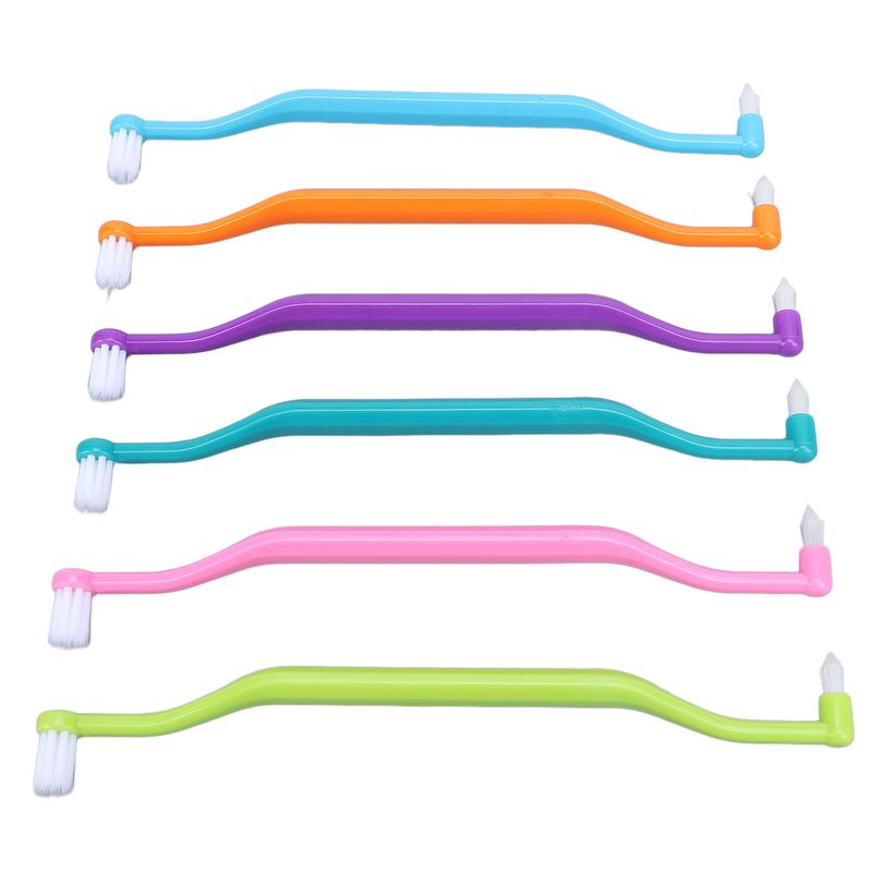 Brosse à dents double face pour chat
