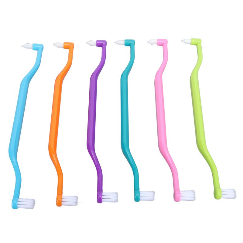 Brosse à dents double face pour chat
