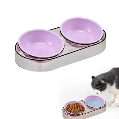 Zoomtopia Ensemble de gamelles pour chien et chat Zoomtopia Ensemble de gamelles pour chien et chat
