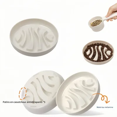 FurryFusion Gamelle anti-glouton pour chat
