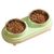 Gamelle double en acier inoxydable