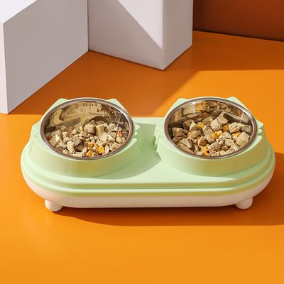 Gamelle double en acier inoxydable