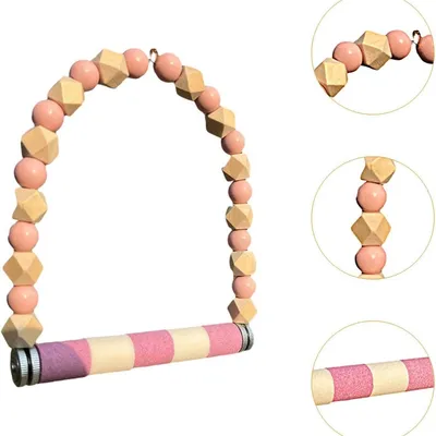 Pawzy  Balançoire à oiseaux en bois