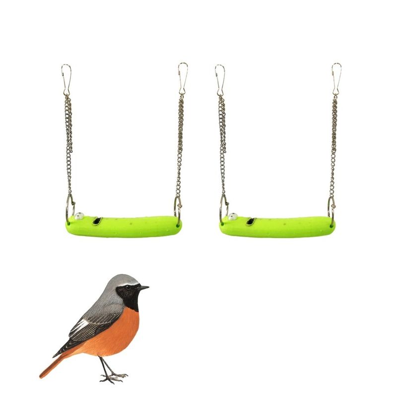 Zoomtopia Balançoire concombre pour perroquets et oiseaux