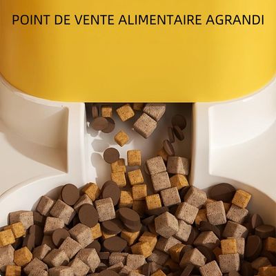Zoomtopia Ensemble de mangeoires pour animaux de compagnie