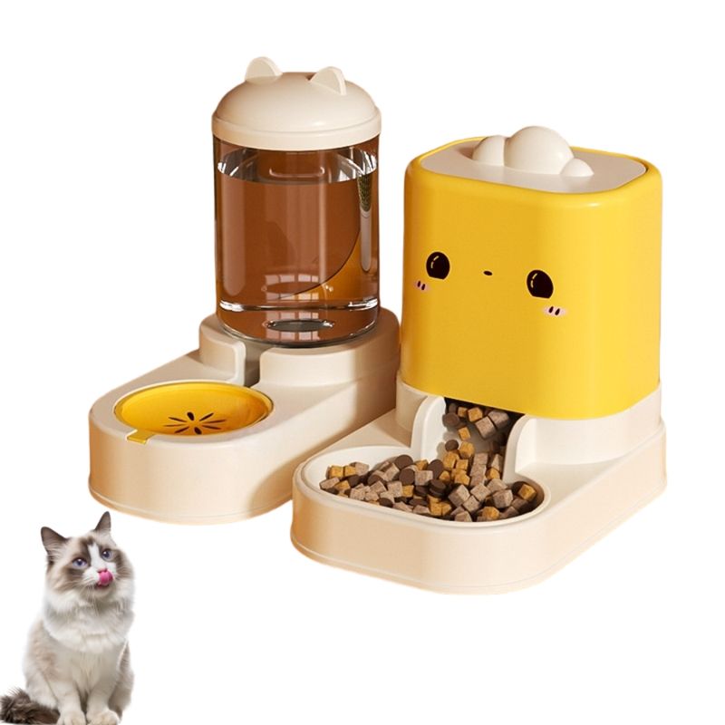 Zoomtopia Ensemble de mangeoires pour animaux de compagnie