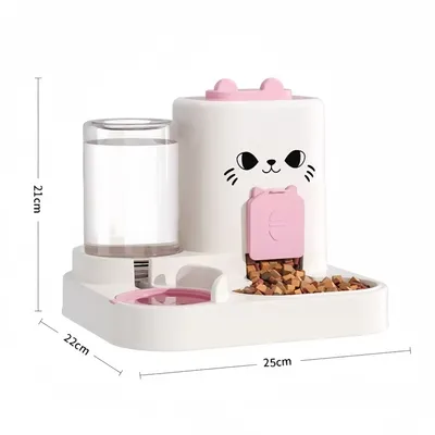 Zoomtopia Combo distributeur d'eau et nourriture pour chats