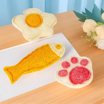 Pawzy 3 articles jouets de dentition pour chat