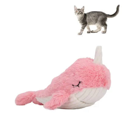 Jouets interactifs pour chats Baleine Jouets interactifs pour chats Baleine