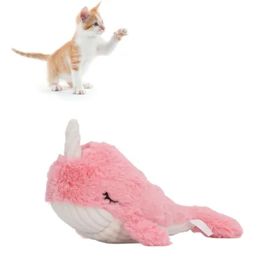 Jouets interactifs pour chats Baleine Jouets interactifs pour chats Baleine