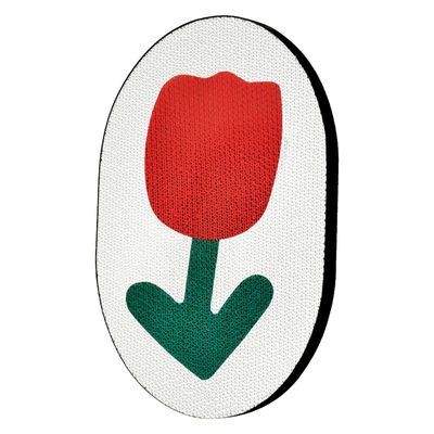 Griffoir mural pour chat, motif tulipe