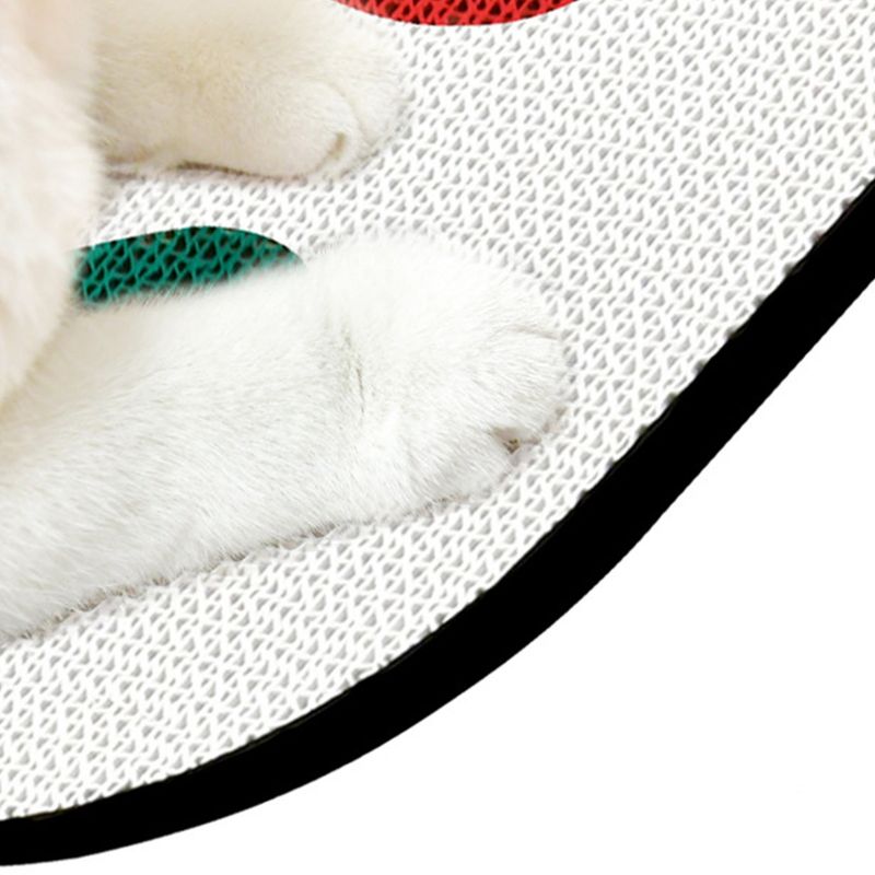 Griffoir mural pour chat, motif tulipe