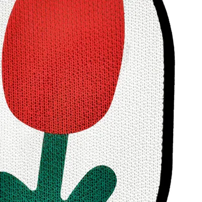 Griffoir mural pour chat, motif tulipe