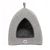 Mon Ami Luki - NICHE GRIS  ANTIDERAPANT  38X38X40CM GRIS