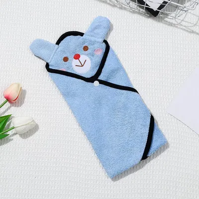 Serviette pour animaux de compagnie, motif ours