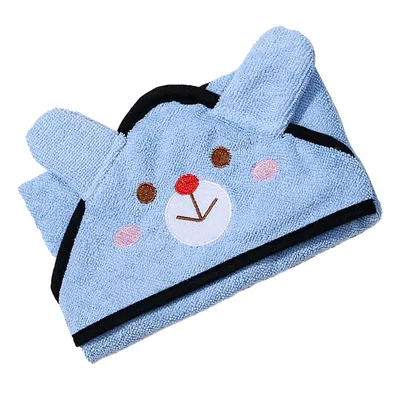 Serviette pour animaux de compagnie, motif ours