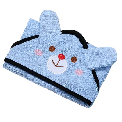Serviette pour animaux de compagnie, motif ours