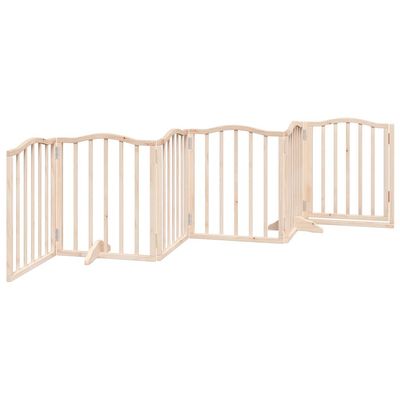 vidaXL Barrière en bois pour chien