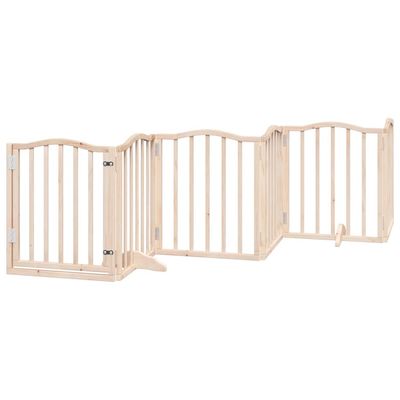 vidaXL Barrière en bois pour chien