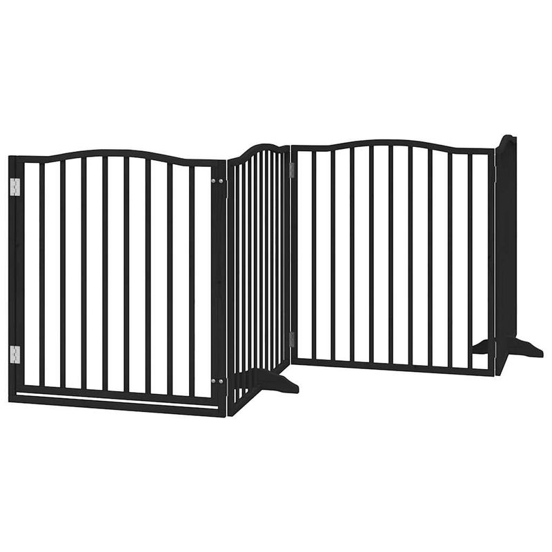 vidaXL Barrière en bois pour chien