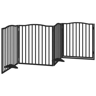 vidaXL Barrière en bois pour chien