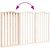 vidaXL Barrière en bois pour chien