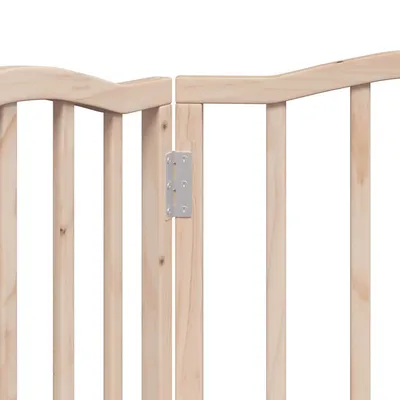 vidaXL Barrière en bois pour chien