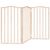 vidaXL Barrière en bois pour chien
