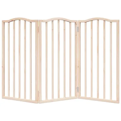 vidaXL Barrière en bois pour chien