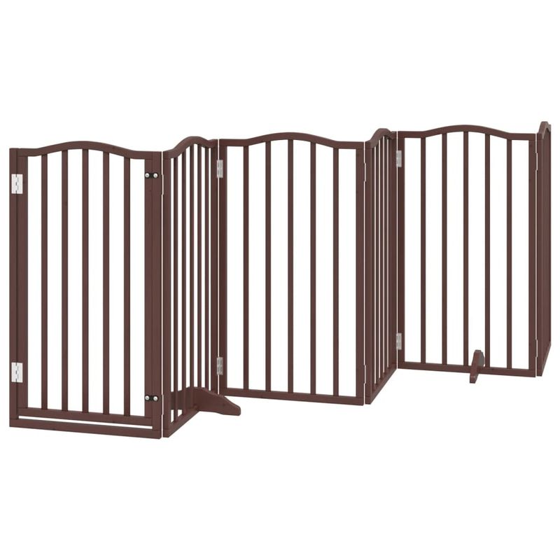 vidaXL Barrière en bois pour chien