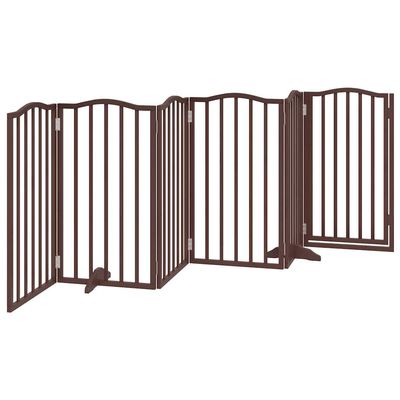 vidaXL Barrière en bois pour chien