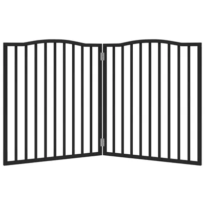 vidaXL Barrière en bois pour chien