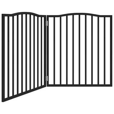 vidaXL Barrière en bois pour chien vidaXL Barrière en bois pour chien