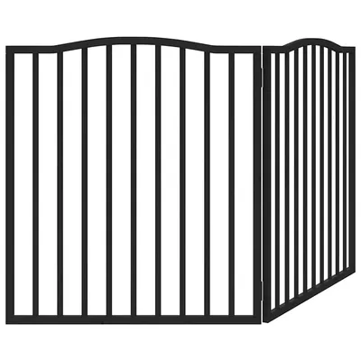 vidaXL Barrière en bois pour chien