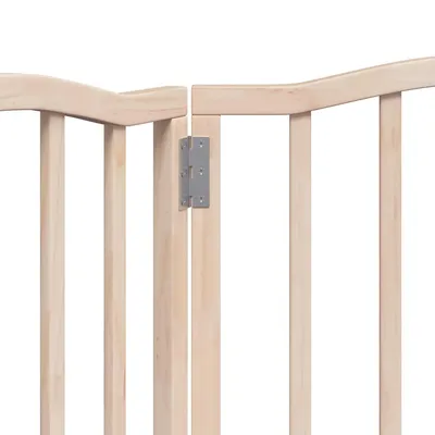 vidaXL Barrière en bois pour chien