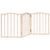 vidaXL Barrière en bois pour chien