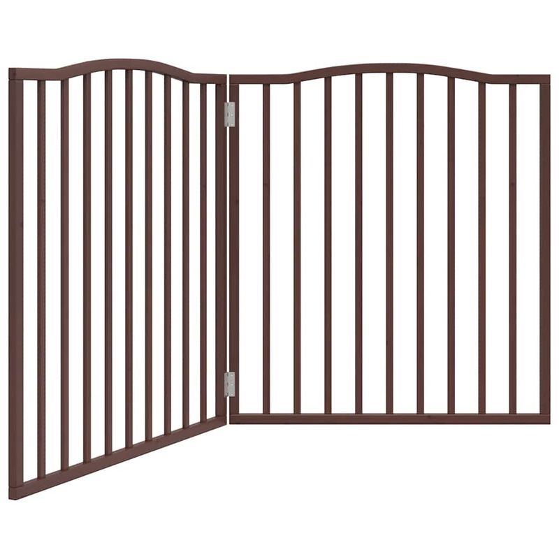 vidaXL Barrière en bois pour chien