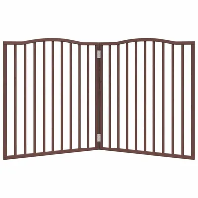 vidaXL Barrière en bois pour chien