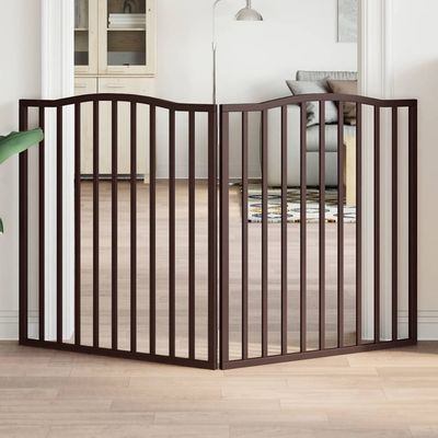 vidaXL Barrière en bois pour chien