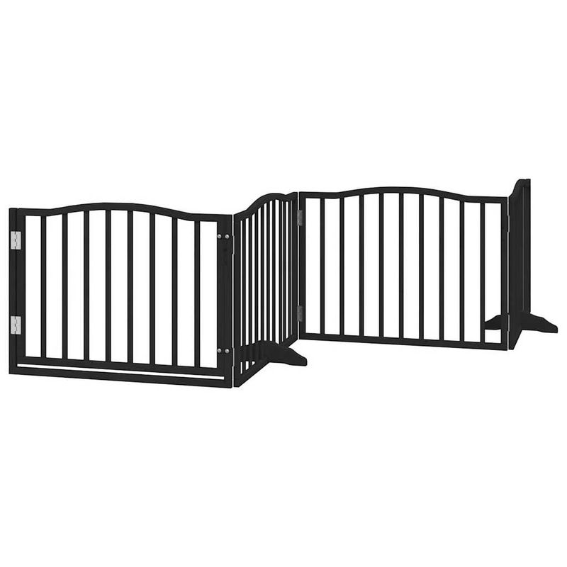 vidaXL Barrière en bois pour chien