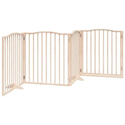 vidaXL Barrière en bois pour chien