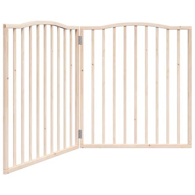 vidaXL Barrière en bois pour chien