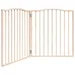 vidaXL Barrière en bois pour chien