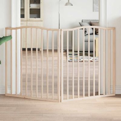 vidaXL Barrière en bois pour chien
